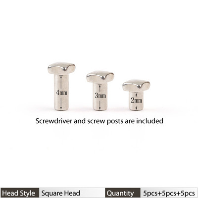 Colour_MAX Chicago csavaroszlopok rögzítőcsavarok készlet szemüvegekhez, szemüveg-javításhoz csavarhúzóval