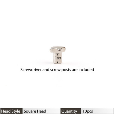 Colour_MAX Chicago csavaroszlopok rögzítőcsavarok készlet szemüvegekhez, szemüveg-javításhoz csavarhúzóval