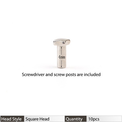 Colour_MAX Chicago csavaroszlopok rögzítőcsavarok készlet szemüvegekhez, szemüveg-javításhoz csavarhúzóval