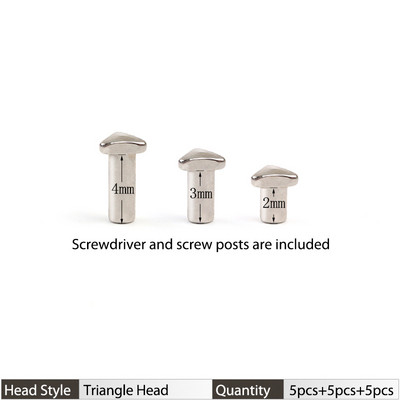 Colour_MAX Chicago csavaroszlopok rögzítőcsavarok készlet szemüvegekhez, szemüveg-javításhoz csavarhúzóval