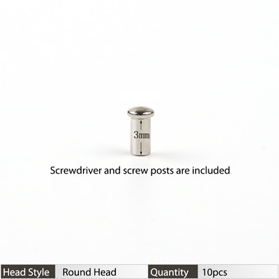 Colour_MAX Chicago csavaroszlopok rögzítőcsavarok készlet szemüvegekhez, szemüveg-javításhoz csavarhúzóval