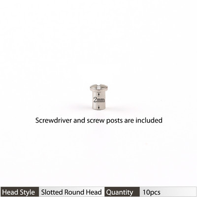 Colour_MAX Chicago csavaroszlopok rögzítőcsavarok készlet szemüvegekhez, szemüveg-javításhoz csavarhúzóval