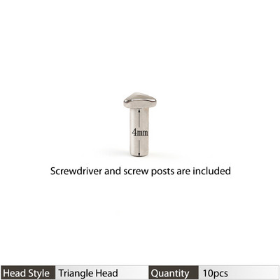 Colour_MAX Chicago csavaroszlopok rögzítőcsavarok készlet szemüvegekhez, szemüveg-javításhoz csavarhúzóval