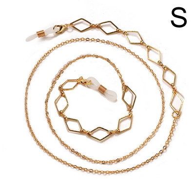 Divat Szemüvegek Lánc Gyöngy gyöngyös Virágcsillag Női Napszemüvegek Szemüvegek Lánc Nyaklánc Maszk Zsinór Függő Kötél Zsinór