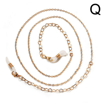 Divat Szemüvegek Lánc Gyöngy gyöngyös Virágcsillag Női Napszemüvegek Szemüvegek Lánc Nyaklánc Maszk Zsinór Függő Kötél Zsinór