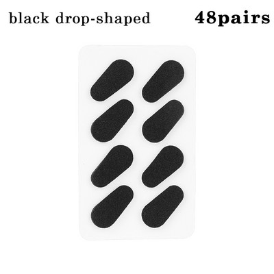 48Pár csúszásgátló szemüvegek orrpárnák puha EVA hab tapadó izzadságelnyelő szivacs orrpárna szemüveg matricák szemüveg kiegészítők
