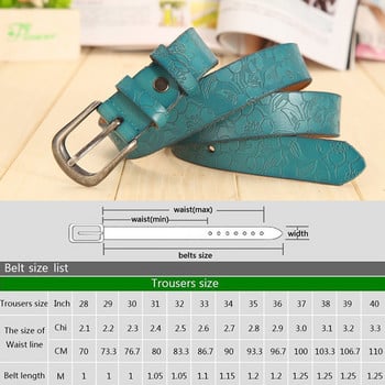 Ζώνες Γυναικείες Λεπτές  Γυναικείες Ζώνες 6 Χρωμάτων Floral σκαλιστές Ζώνες Γυναικείες Γυναικεία ζώνη Γυναικεία Μήκος γυναικεία ζώνη