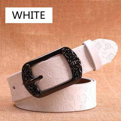 Övek Női Vékony  öv női 6 színű virágos faragott övek női női öv női meghosszabbított női öv