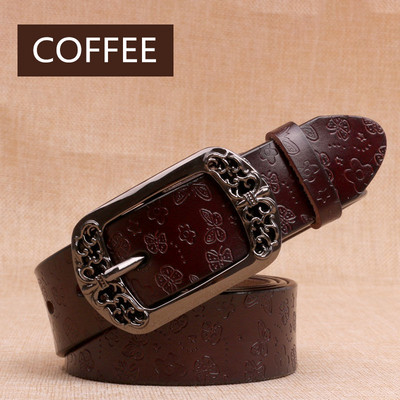 Övek Női Vékony  öv női 6 színű virágos faragott övek női női öv női meghosszabbított női öv