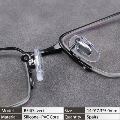 Légkamrás szilikon csúszásgátló orrpárnák Becsavarható szemüvegekhez Szemüvegekhez Szemüvegtartozékok