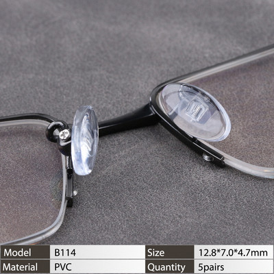 Légkamrás szilikon csúszásgátló orrpárnák Becsavarható szemüvegekhez Szemüvegekhez Szemüvegtartozékok