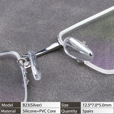 Légkamrás szilikon csúszásgátló orrpárnák Becsavarható szemüvegekhez Szemüvegekhez Szemüvegtartozékok