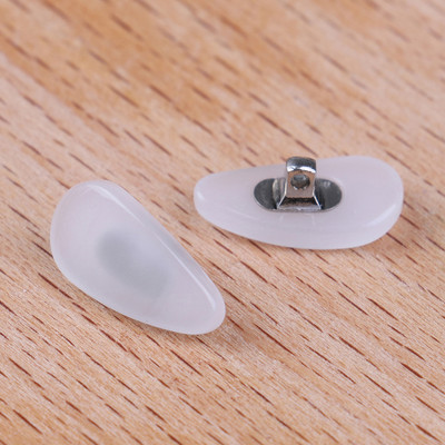 1 pár Jade csúszásgátló orrpárna, becsavarható orrpárnára ragasztva szemüvegekhez szemüvegtartozékok