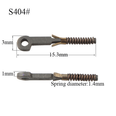 100 DB Szemüveg rugós zsanér törött szemüveg hajlékony szárak javításához törött rugós pótalkatrész ÚJ