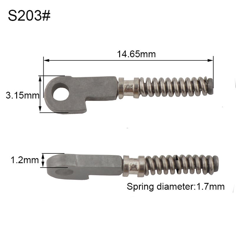 100 DB Szemüveg rugós zsanér törött szemüveg hajlékony szárak javításához törött rugós pótalkatrész ÚJ
