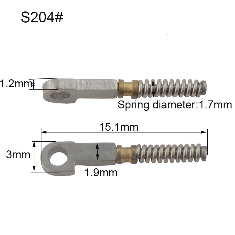 100 DB Szemüveg rugós zsanér törött szemüveg hajlékony szárak javításához törött rugós pótalkatrész ÚJ