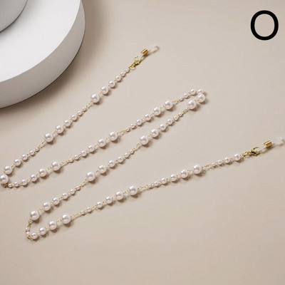 Új divatos maszk lánc Gyöngyvirág Csillag Szemüvegek Függő Kötél Elveszett szemüvegmaszk Kantár Női Napszemüvegek Szemüveglánc