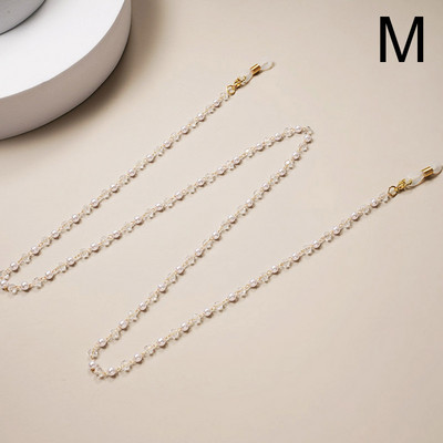 Új divatos maszk lánc Gyöngyvirág Csillag Szemüvegek Függő Kötél Elveszett szemüvegmaszk Kantár Női Napszemüvegek Szemüveglánc