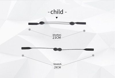 KAMMPT állítható szemüveg pántok elasztikus szilikon csúszásgátló napszemüveg lánc pántok zsinór kötelek szemüveg kiegészítők