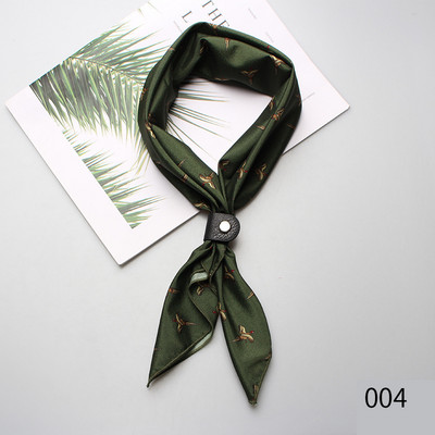 60*60cm Selyem Férfi Női Fiúk Lányok Női Kis négyzetek Designer Sál Férfi Luxus Kiegészítők Ascot Cravat Nyakkendők Cravat