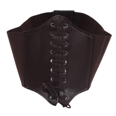 Tikitud must naiste vöö lill lilleline vöökorsett ilus veniv elastne vöökoht lai korsett PU nahast vöökoht õhuke