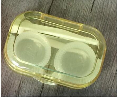 Lymouko Hot Sale átlátszó praktikus hordozható női kontaktlencse tok utazási tartó kontaktlencsetartó dobozhoz