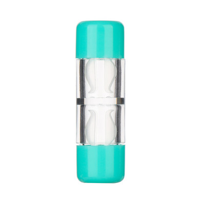 1 db forgatható kontaktlencse tok Candy színes szemüvegek lencsék doboz tartó Hordozható utazási szemkörnyékápoló készlet tartó szemüvegtartozékok