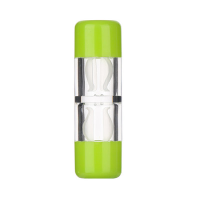 1 db forgatható kontaktlencse tok Candy színes szemüvegek lencsék doboz tartó Hordozható utazási szemkörnyékápoló készlet tartó szemüvegtartozékok