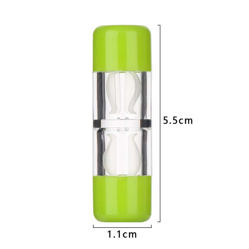 1 db forgatható kontaktlencse tok Candy színes szemüvegek lencsék doboz tartó Hordozható utazási szemkörnyékápoló készlet tartó szemüvegtartozékok