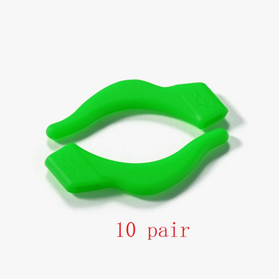 10 pár zsinór Elasztikus markolat szilikon csúszásgátló tartó szemüveghez Kiegészítők Fülkampó Sport Szemüveg Temple Tip dugók Puha