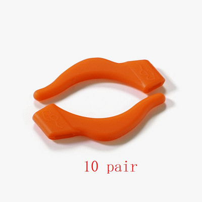 10 pár zsinór Elasztikus markolat szilikon csúszásgátló tartó szemüveghez Kiegészítők Fülkampó Sport Szemüveg Temple Tip dugók Puha