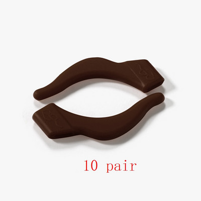 10 pár zsinór Elasztikus markolat szilikon csúszásgátló tartó szemüveghez Kiegészítők Fülkampó Sport Szemüveg Temple Tip dugók Puha