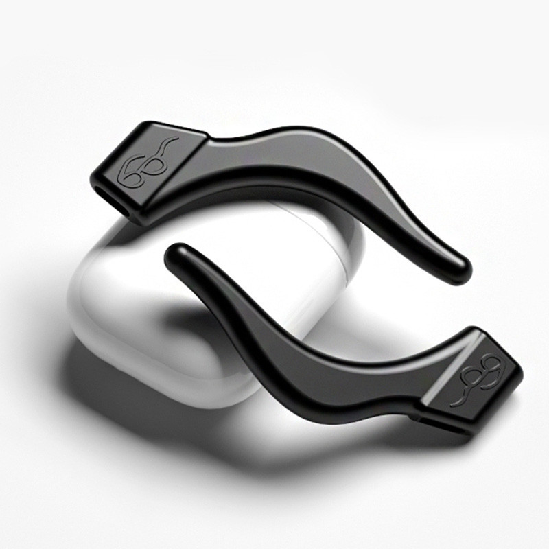 10 pár zsinór Elasztikus markolat szilikon csúszásgátló tartó szemüveghez Kiegészítők Fülkampó Sport Szemüveg Temple Tip dugók Puha