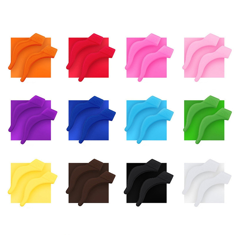 10 pár zsinór Elasztikus markolat szilikon csúszásgátló tartó szemüveghez Kiegészítők Fülkampó Sport Szemüveg Temple Tip dugók Puha