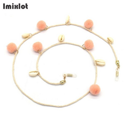 Imixlot Hot Fashion Kis kagylós szemüvegláncok Női Napszemüvegek Olvasószemüvegek Láncszemüvegek Zsinórtartó Nyakszíj Kötél