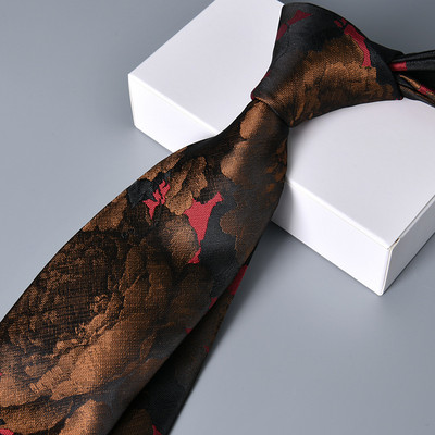 Vékony nyakkendők férfiaknak Skinny nyakkendő Virágos Corbatas Para Hombre Férfi nyakkendők 2023 Piros nyakkendő 7cm Retro Esküvői Kiegészítők Gravatas Slim