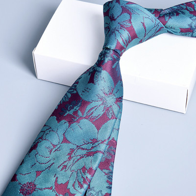 Vékony nyakkendők férfiaknak Skinny nyakkendő Virágos Corbatas Para Hombre Férfi nyakkendők 2023 Piros nyakkendő 7cm Retro Esküvői Kiegészítők Gravatas Slim