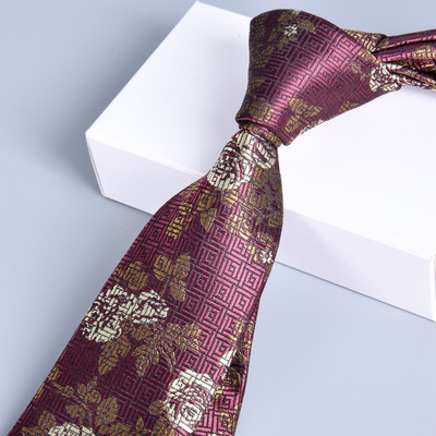 Vékony nyakkendők férfiaknak Skinny nyakkendő Virágos Corbatas Para Hombre Férfi nyakkendők 2023 Piros nyakkendő 7cm Retro Esküvői Kiegészítők Gravatas Slim