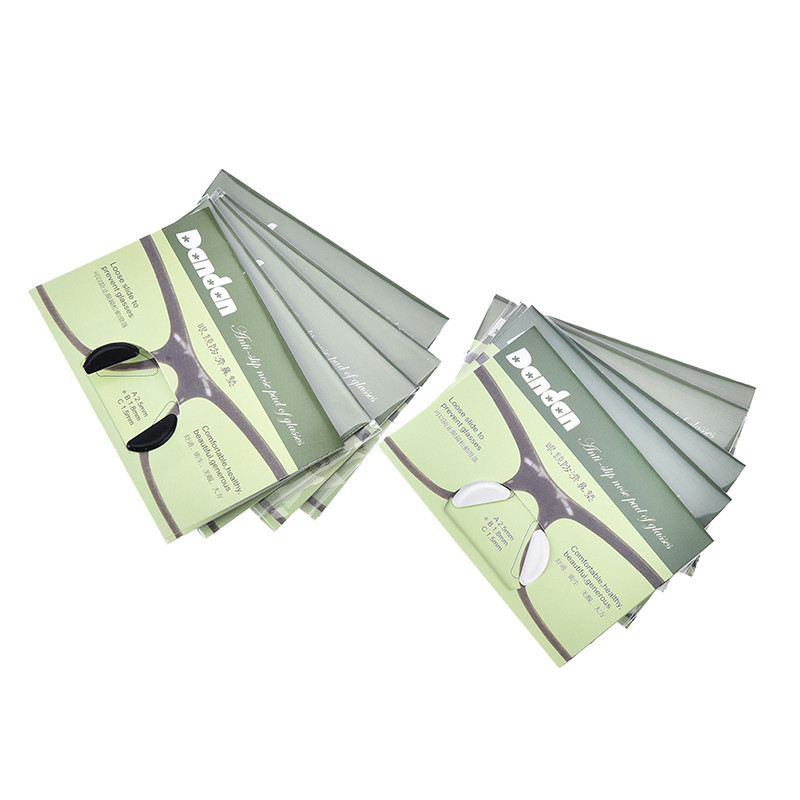 20db=10 pár fekete/fehér színű szilikon csúszásgátló orrpárna szemüveghez napszemüveg szemüveg merevítő tartó