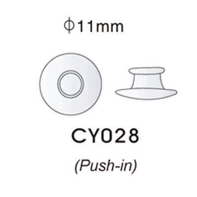 10 pár (20 db) 7 mm-es 9 mm-es 11 mm-es szilikon nyomógombos orrpárna javító eszköz szemüveghez