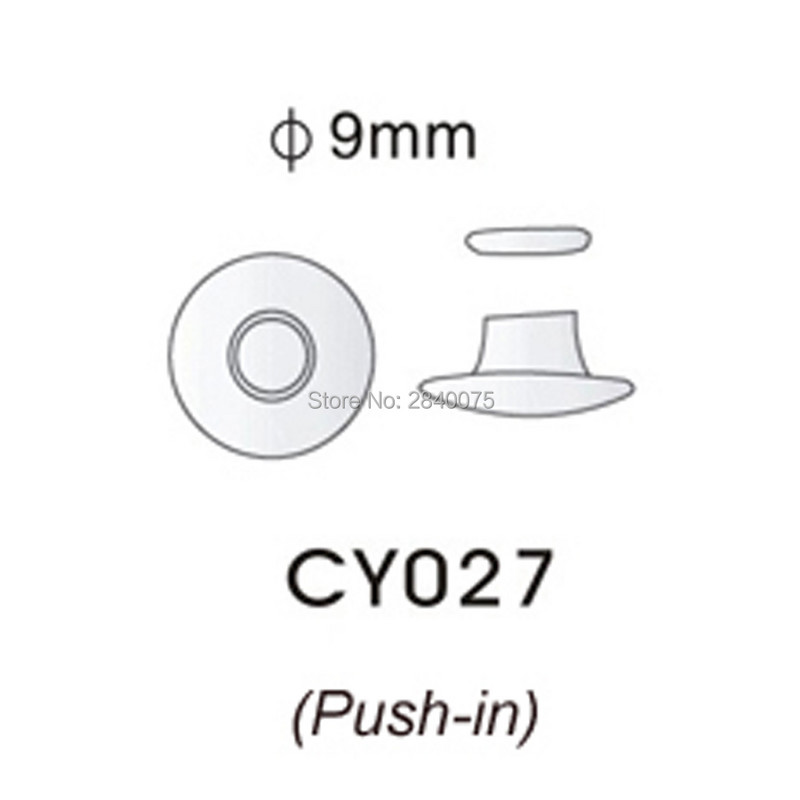 10 pár (20 db) 7 mm-es 9 mm-es 11 mm-es szilikon nyomógombos orrpárna javító eszköz szemüveghez