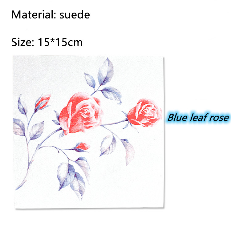 2db/Szett Virágos Szemüvegkendő Rose/Iris/Begonia/Daisy Velúr Szemüvegkendő 15*15cm Szemüveglencsék Telefonképernyő tisztító törlőkendők