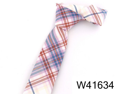 Pamut kockás nyakkendők férfiaknak női alkalmi lila vőlegény nyakkendő esküvői partira fiúknak lányok öltönyök nyakkendő vékony nyakkendő Gravatas