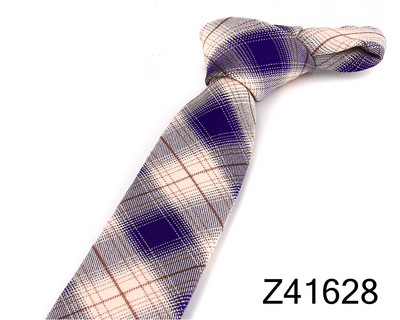 Pamut kockás nyakkendők férfiaknak női alkalmi lila vőlegény nyakkendő esküvői partira fiúknak lányok öltönyök nyakkendő vékony nyakkendő Gravatas