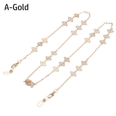 Divat Könnyű szemüvegek Lánctartó Nyaklánc Napszemüveg Zsinór Csúszásmentes Fém Tartó Szíj Szemüveg Fonott Kiegészítők