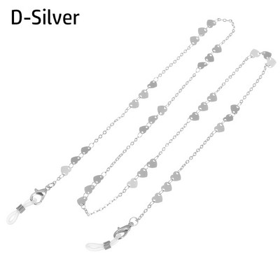 Divat Könnyű szemüvegek Lánctartó Nyaklánc Napszemüveg Zsinór Csúszásmentes Fém Tartó Szíj Szemüveg Fonott Kiegészítők