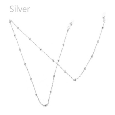 Divat Könnyű szemüvegek Lánctartó Nyaklánc Napszemüveg Zsinór Csúszásmentes Fém Tartó Szíj Szemüveg Fonott Kiegészítők