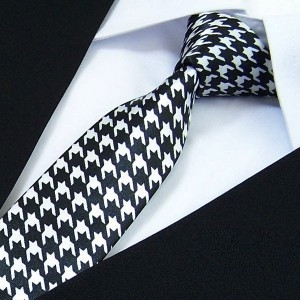 HOOYI 2019 Slim Ties Skinny Tie Meeste lips Polüesterruuduline moodne kaelaside must valge ruuduline kikilipsud liblikas