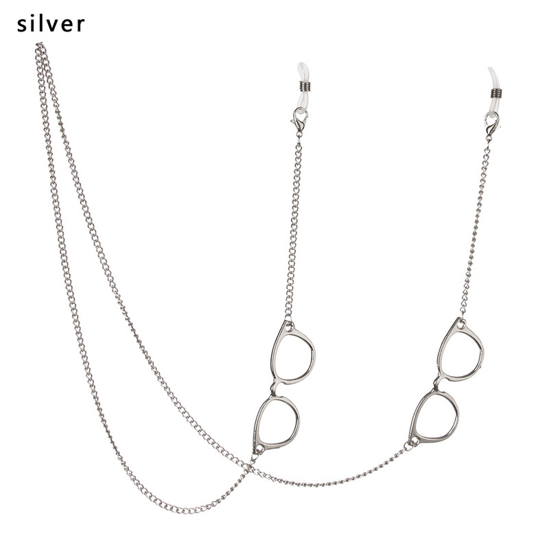 Fém Szemüvegek Lánc Szemviselet Kiegészítő Szemüvegek Formázott Medál Csúszásmentes Szemüveg Zsinór Szemüvegek Nyaklánc Olvasószemüvegek