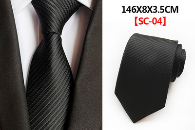 Új csíkos selyem nyakkendő 8 cm luxus Paisley nyakkendő Red Bule lila poliészter nyakkendő férfiaknak Formális üzleti esküvői parti nyakkendő